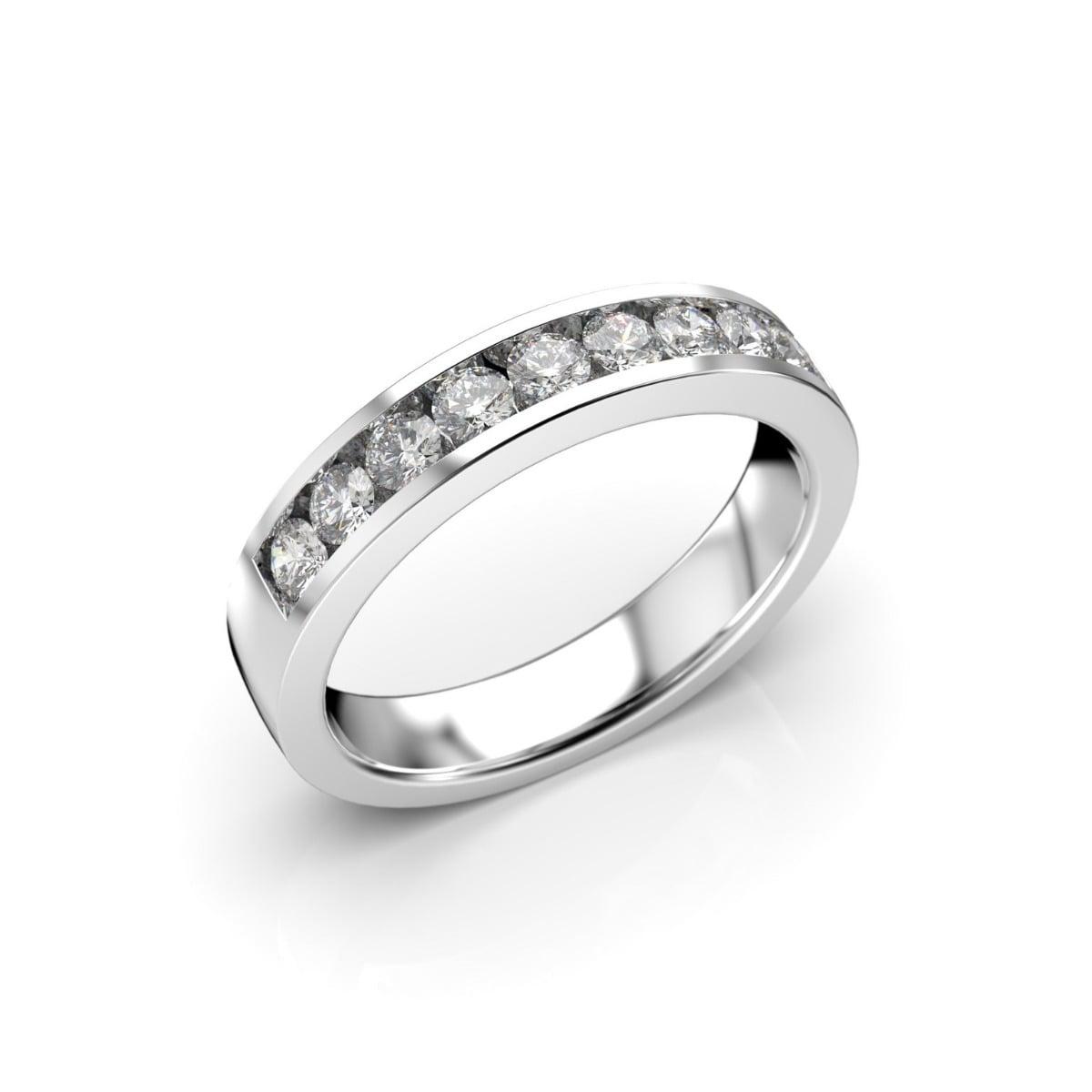 Festive Venice timanttisormus, platina 407-045-PT