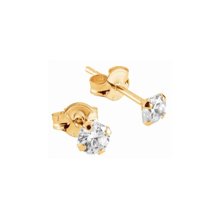 Kultaiset korvakorut 3 mm 49951-00