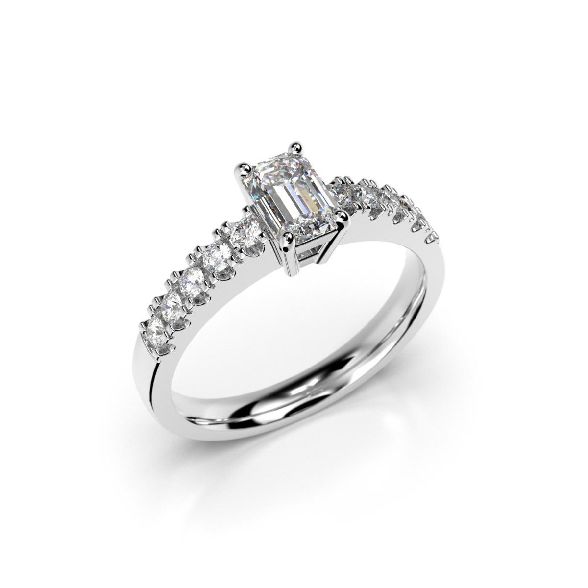 Festive Elinor timanttisormus, platina 507-060-PT