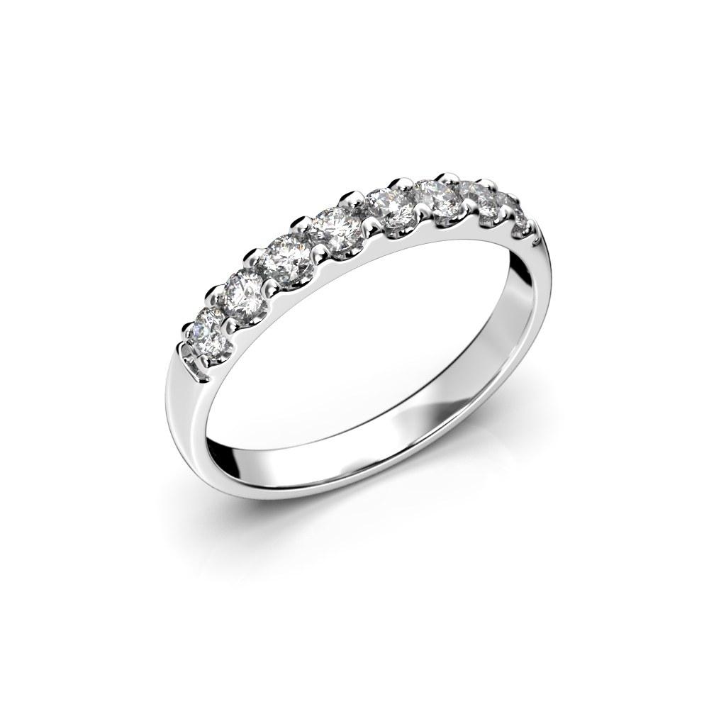 Festive Juliette timanttirivisormus, platina 660-032-PT
