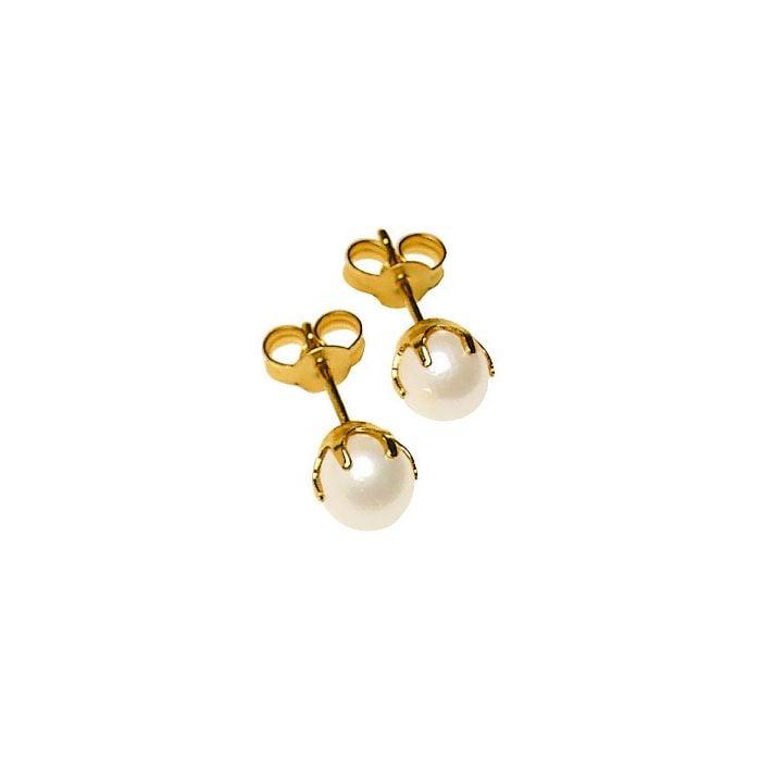 Kultaiset helmikorvakorut, 5 mm 7212050000