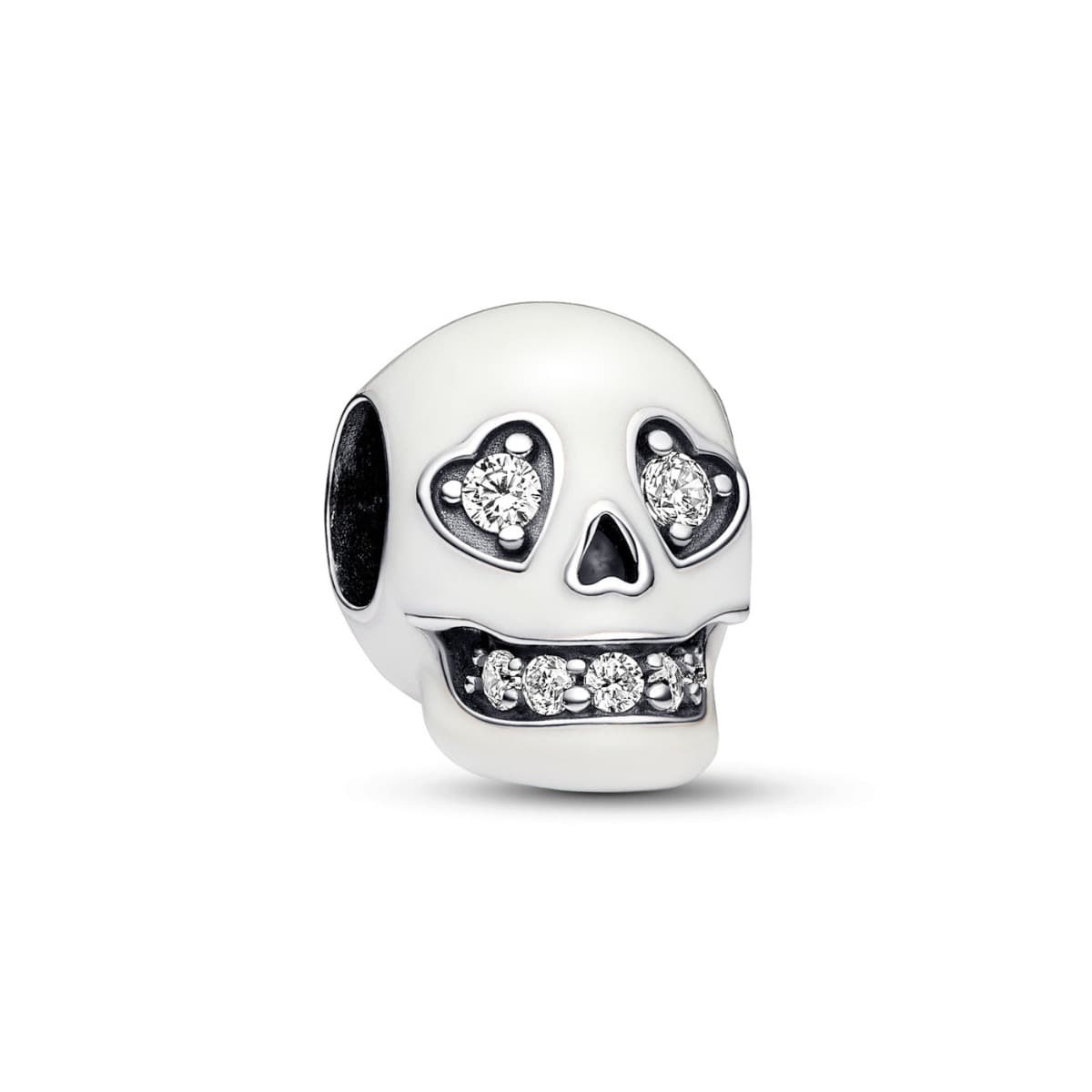 Pandora Glow-in-the-dark Sparkling Skull hela 792811C01