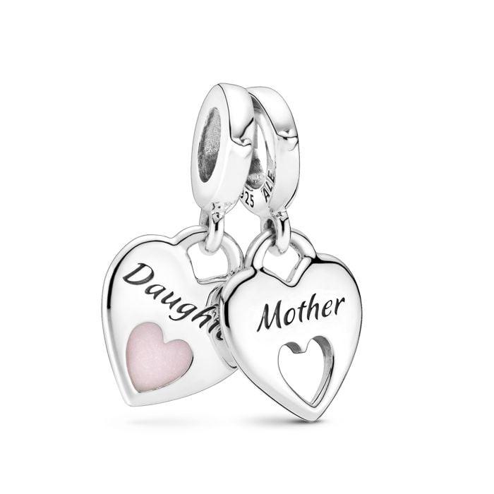 Pandora Mother & Daughter Split Heart hela 799187C01