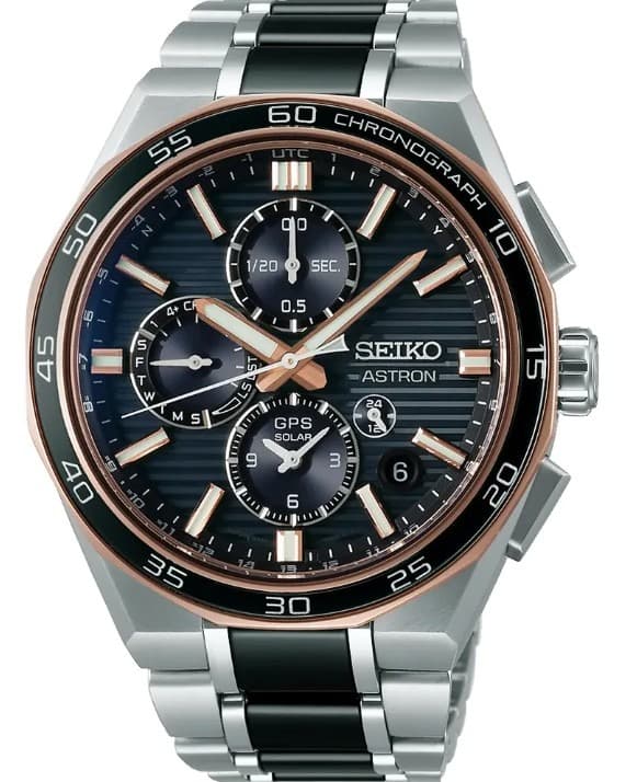 Seiko Astron Premium GPS Solar Dual-Time Chronograph Limited Edition SSH180J1