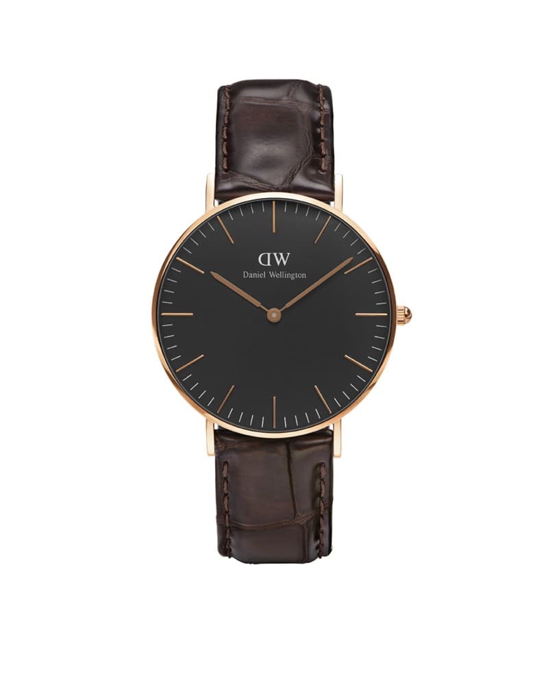Daniel Wellington Classic Black York Rose 36mm -rannekello DW00100140