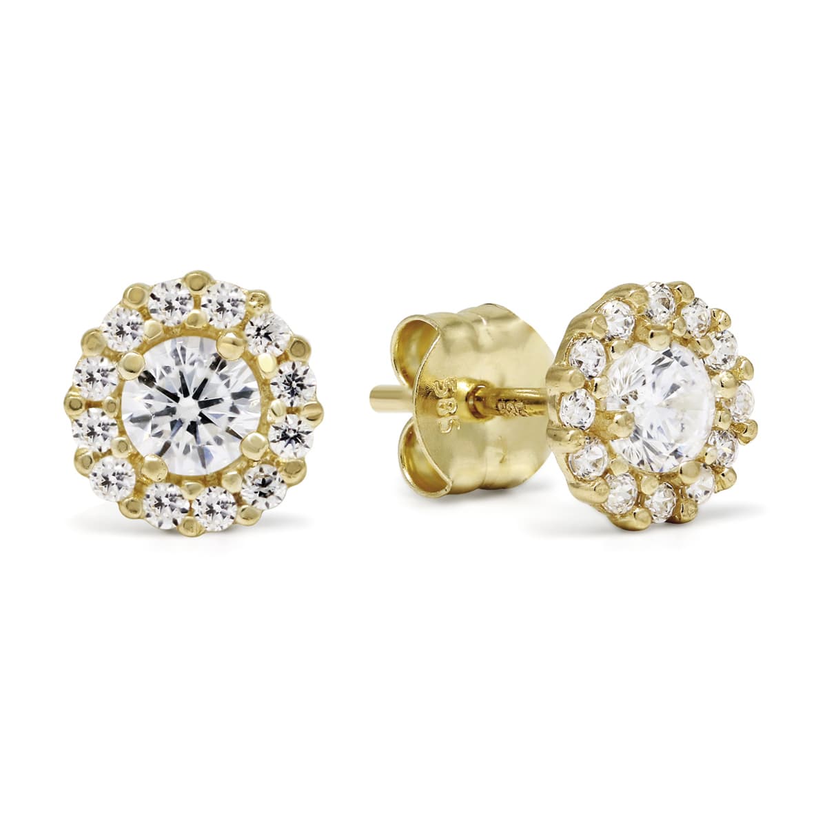 Kultaiset korvakorut K-E36282Z