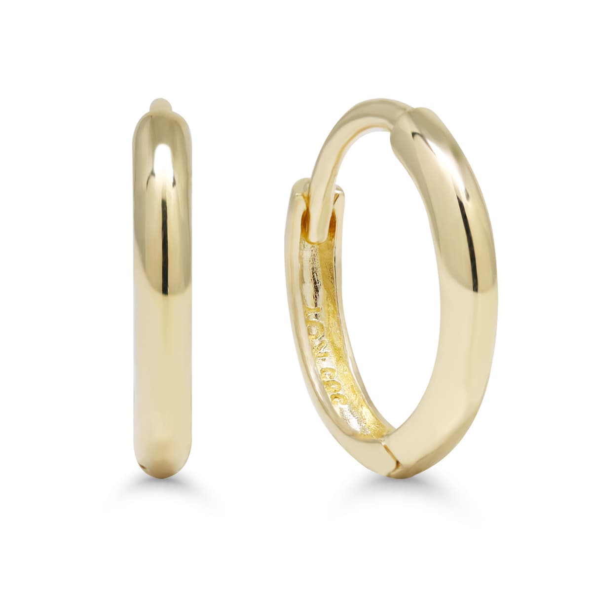 Kultaiset rengaskorvakorut K-E48540