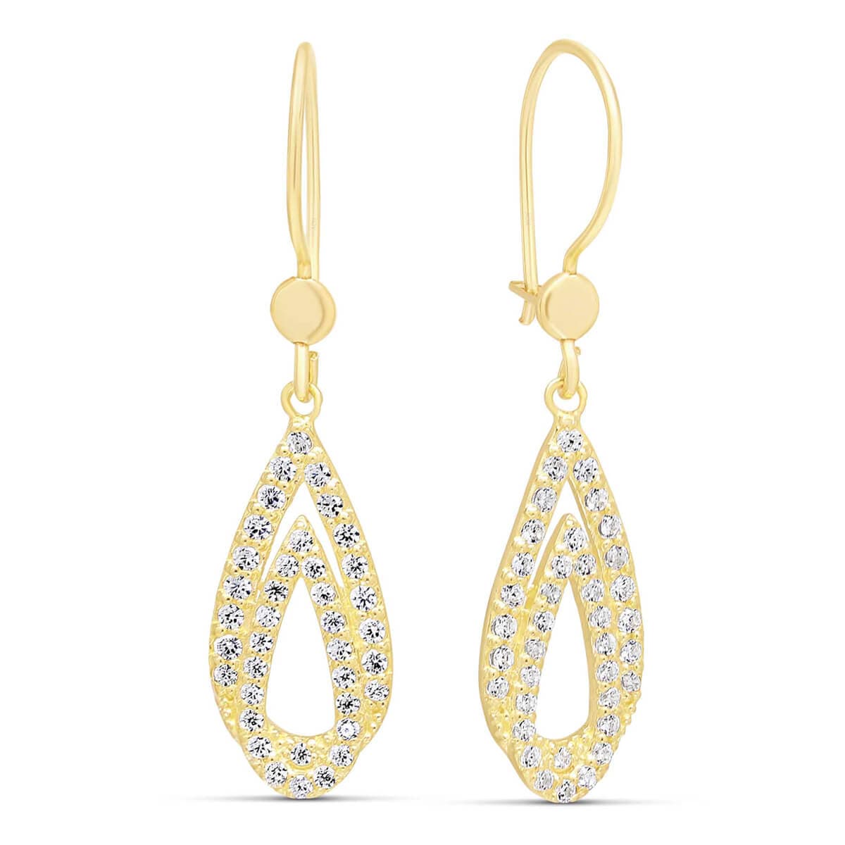 Kultaiset korvakorut, koukku K-E91977Z