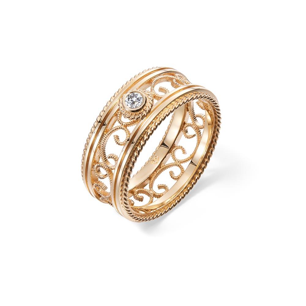 Kalevala Filigraani -timanttisormus (0.06ct) 141000503D
