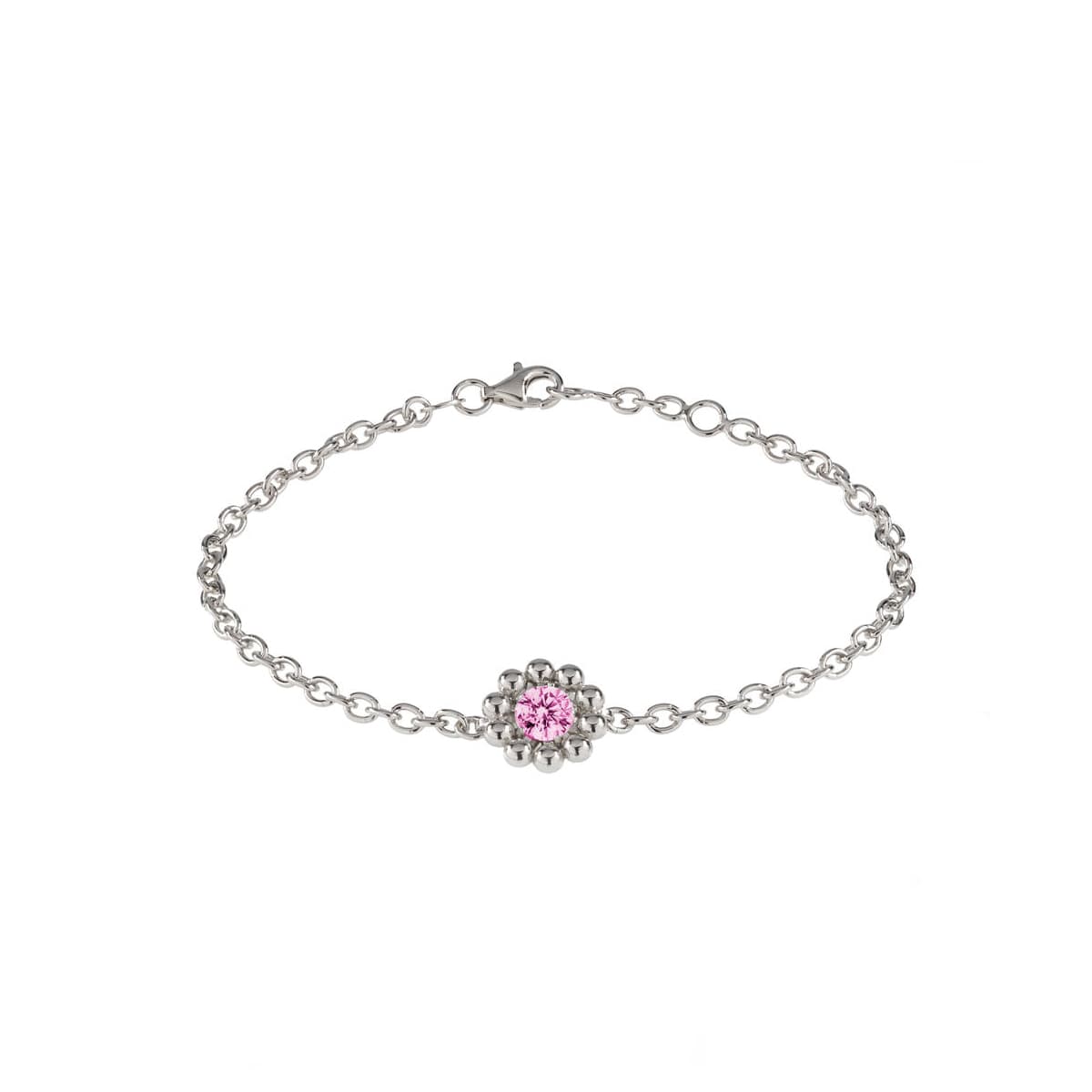 Lumoava Daisy rannekoru, vaaleanpunainen L53228150000