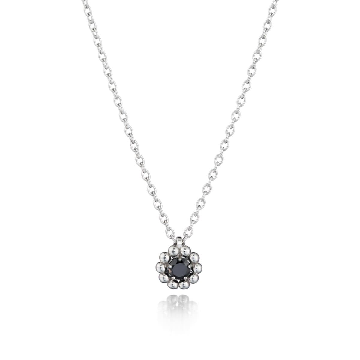 Lumoava Daisy kaulakoru 36/40 cm / musta L56248160400