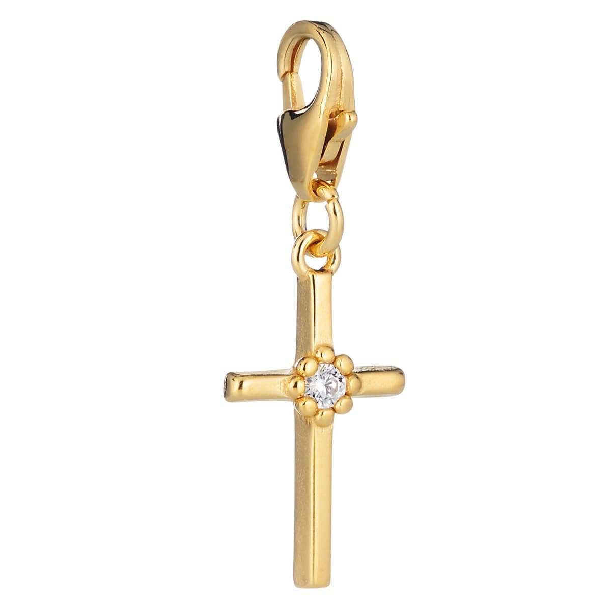 Lumoava Daisy risti kullattu 9x16mm L61258130000