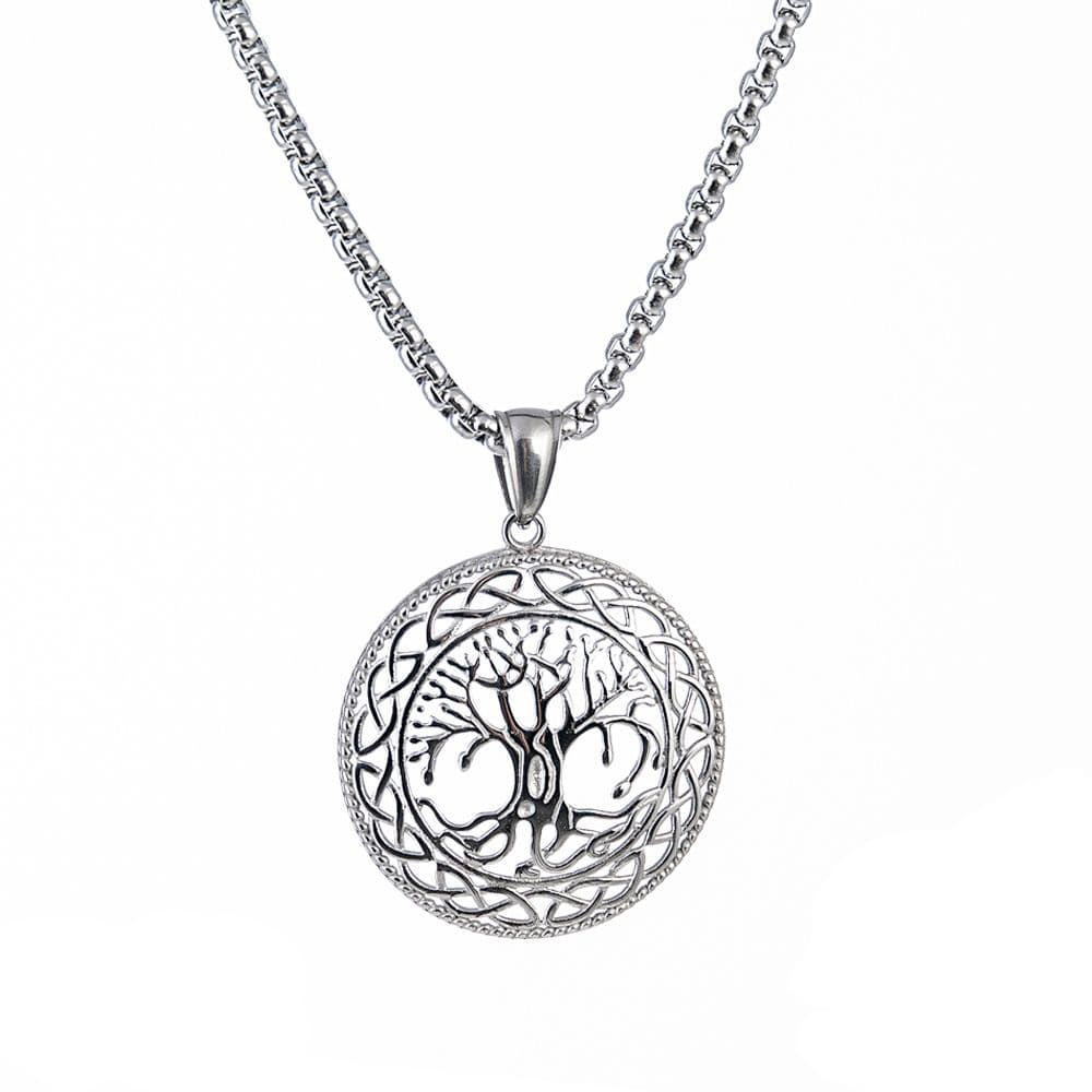 Northern Viking Jewelry Tree of Life -kaulakoru (50cm) NVJRS022