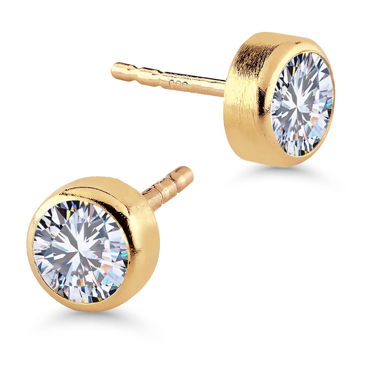 Kultaiset korvakorut 5 mm SA-0206/05Z