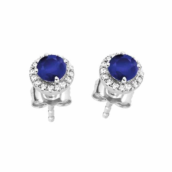 Brilliant Star timanttikorvakorut / safiiri SE74862N