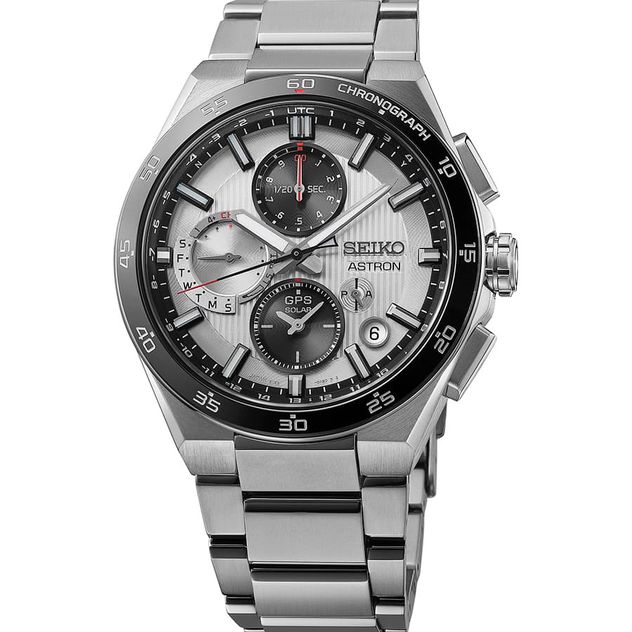 Seiko Astron GPS Solar Dual-Time Chronograph SSH153J1