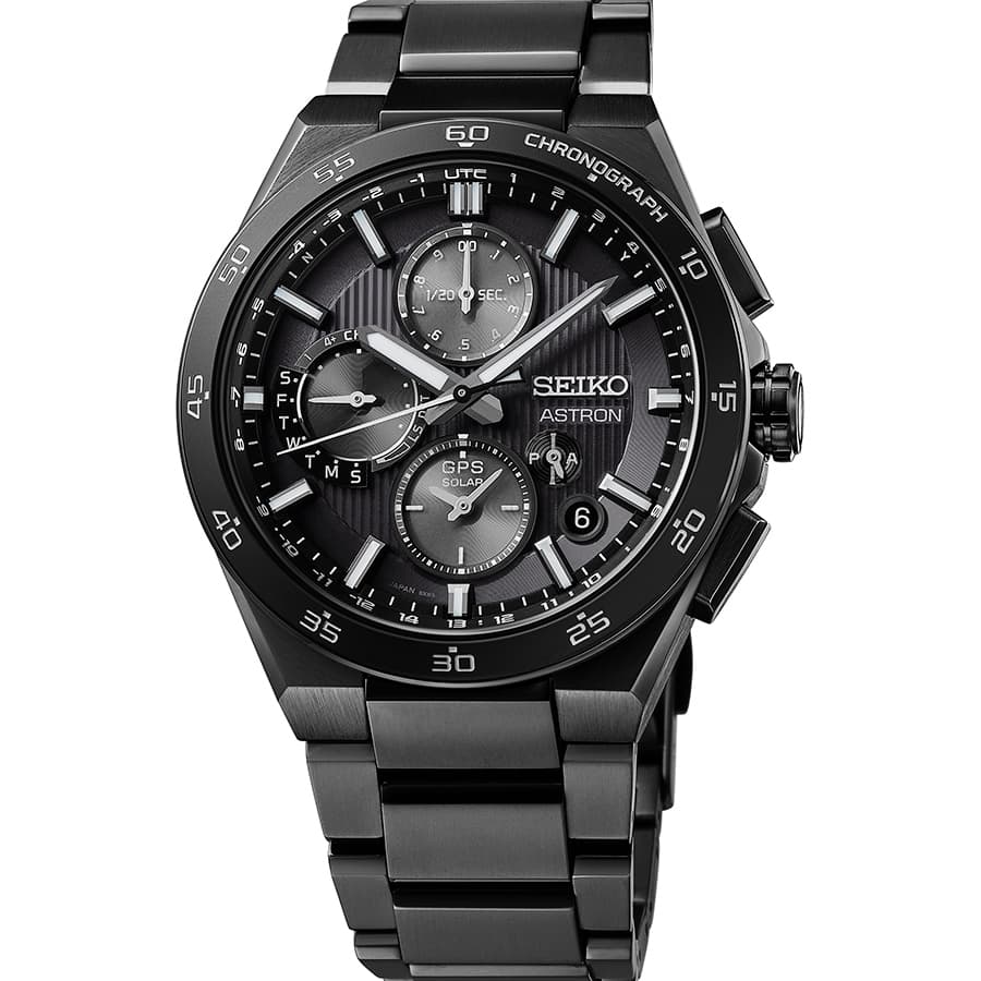 Seiko Astron GPS Solar Dual-Time Chronograph SSH155J1