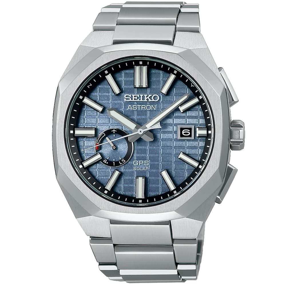 Seiko Astron GPS Solar Sapphire Blue Crystal Box SSJ013J1