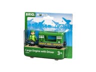 BRIO WORLD Tavarajunan veturi ja kuljettaja