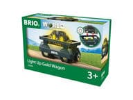 BRIO WORLD Valaistu kultavaunu