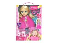 Love Diana Doll Mashup-nukke 33 cm, Prinsessa/Supersankari