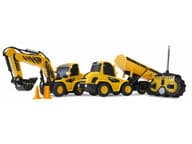 Radio-ohjattava maansiirtoyksikkö