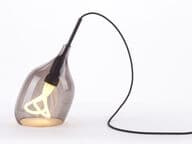 Decode Vessel-pöytävalaisin, harmaa