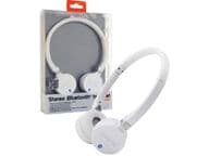 Bluetooth-kuulokkeet mikrofonilla, valkoinen