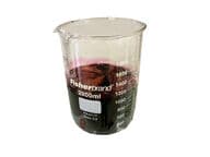 Jättisuuri kemistin mitta-astia