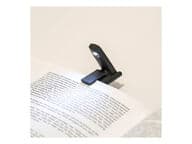 Kirjaan kiinnitettävä lukuvalo