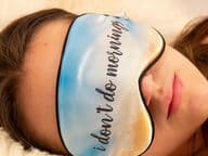 Mä en harrasta aamuja -silmälaput