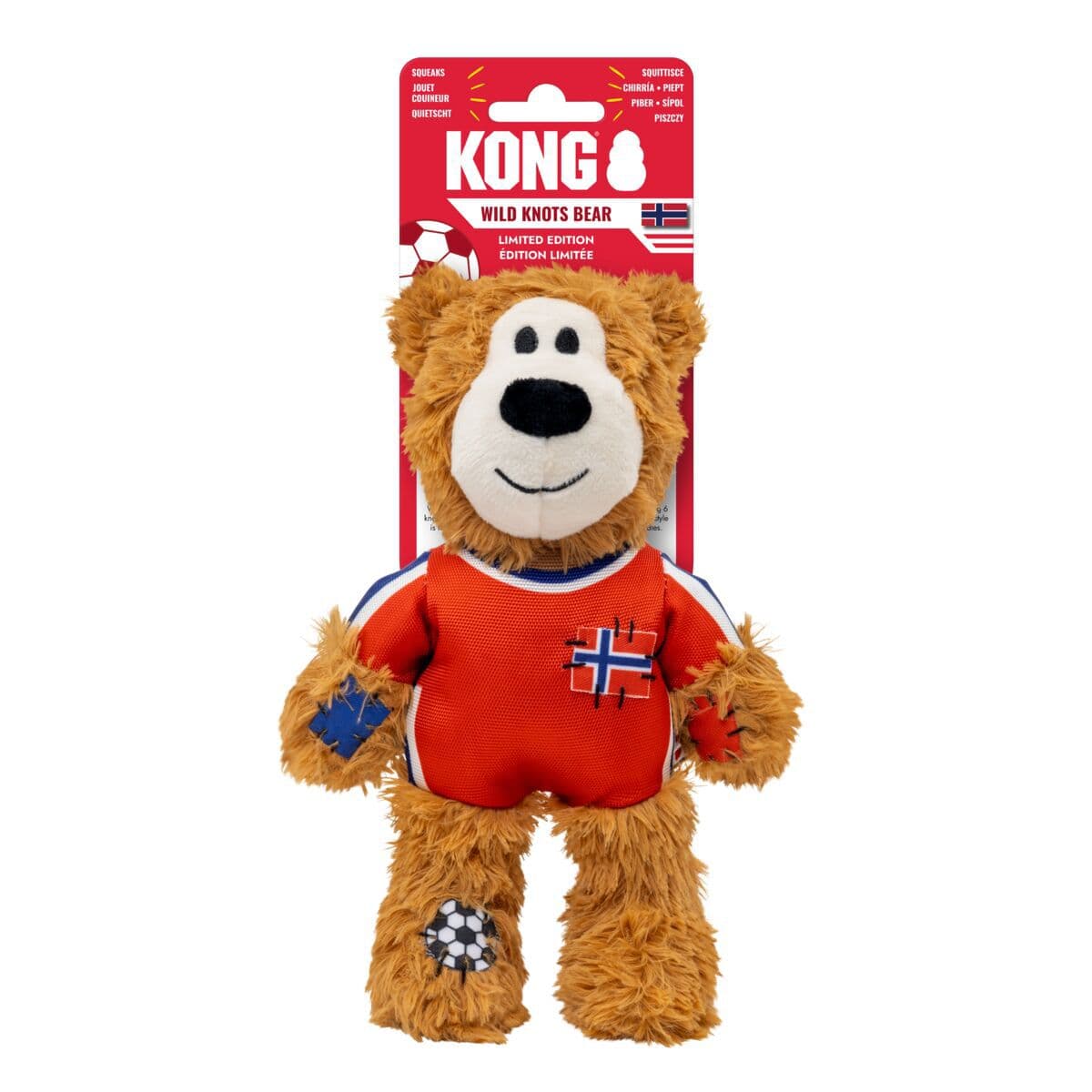 KONG Wild Knots Bear jalkapalloilija Norja