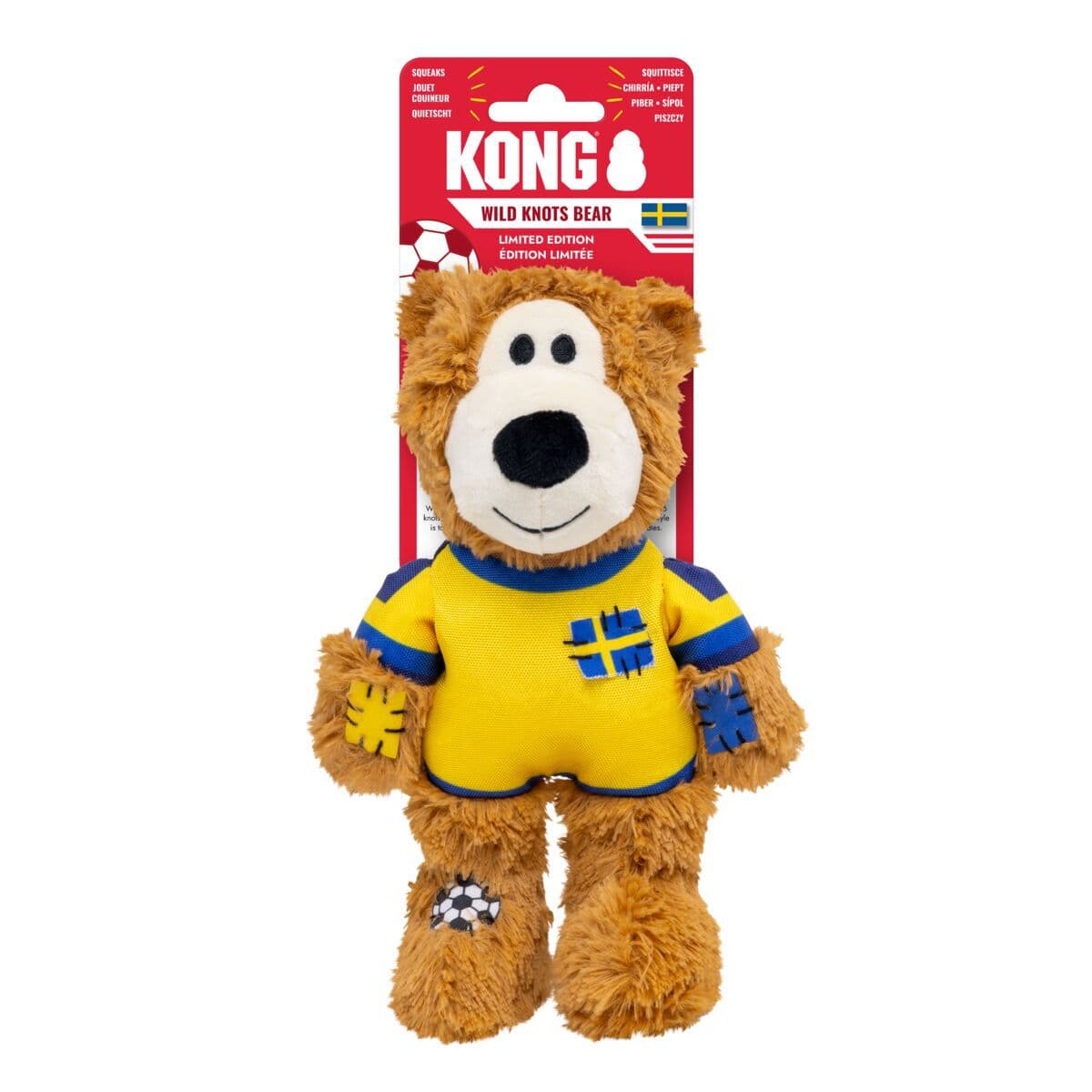 KONG Wild Knots Bear jalkapalloilija Ruotsi