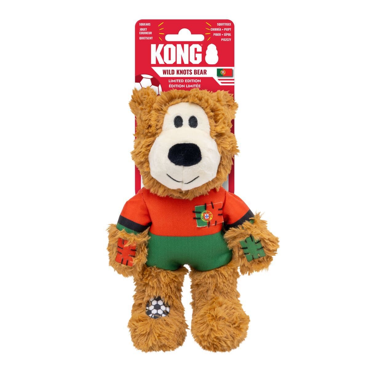 KONG Wild Knots Bear jalkapalloilija Portugali