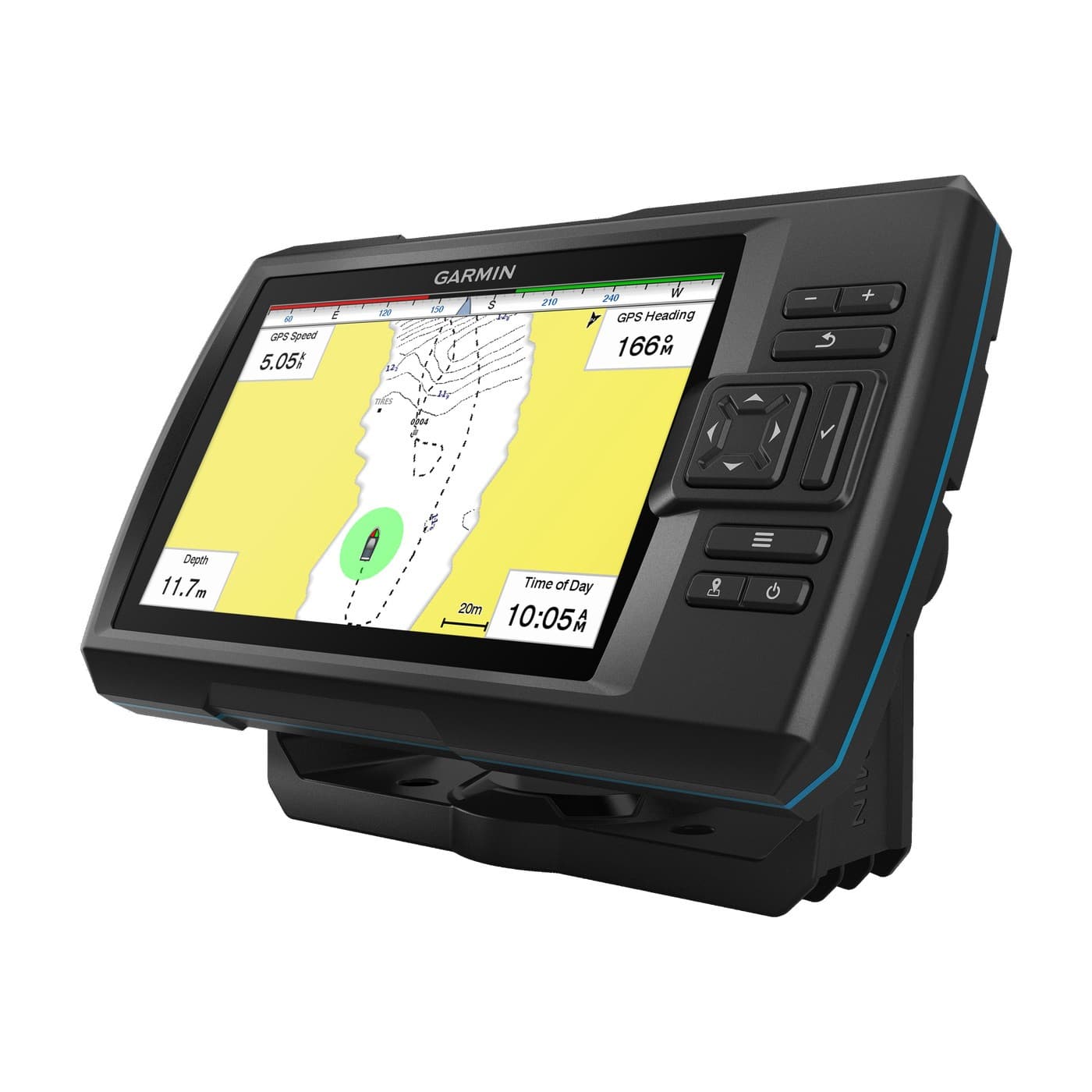 Garmin Striker Vivid 7sv näyttö, GT52 anturi